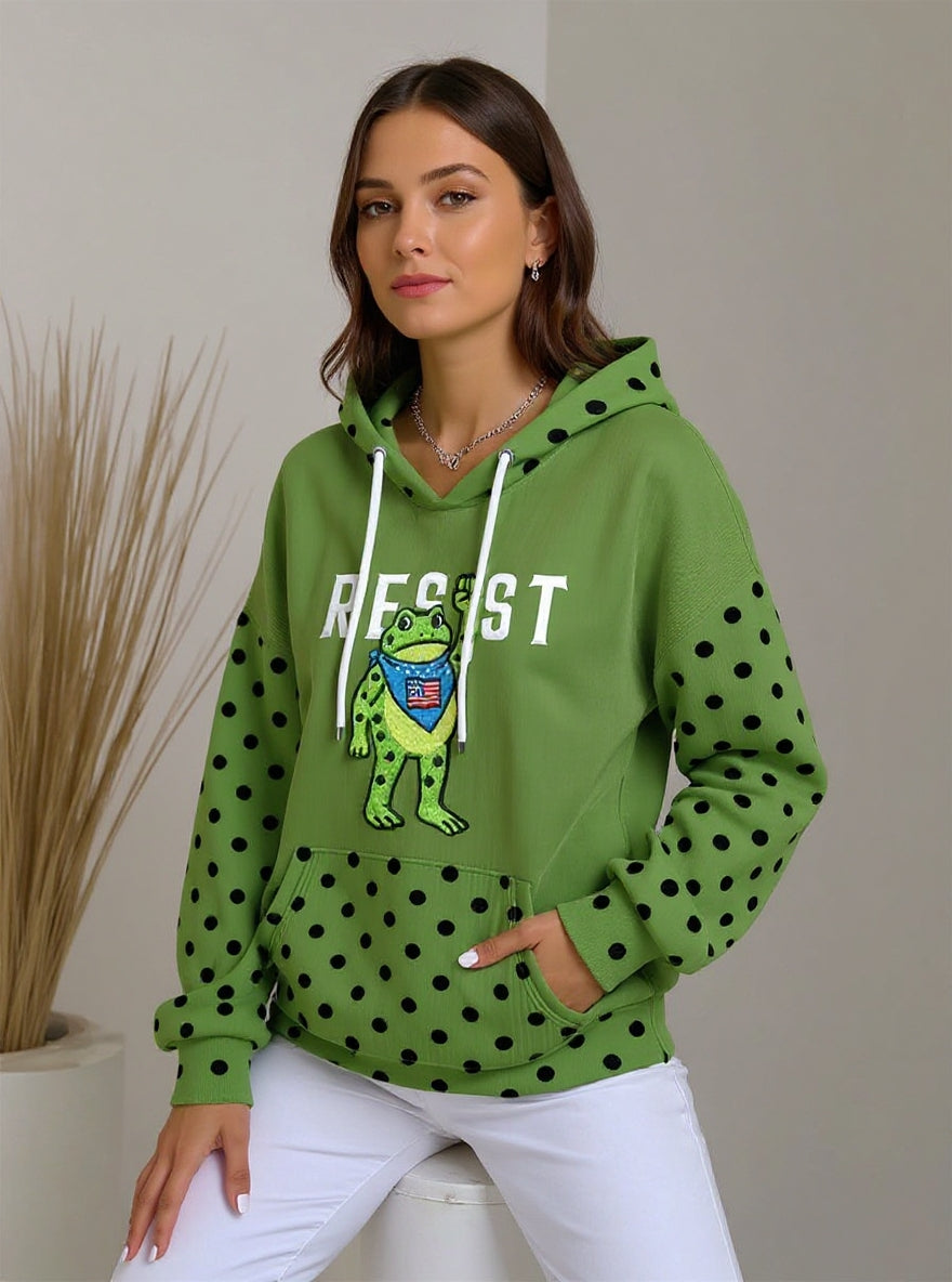 Women's Portland Frog Resist Hoodie