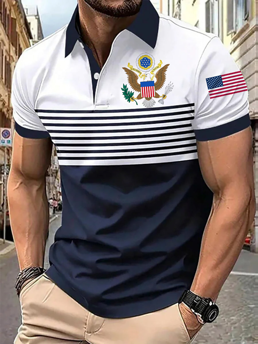 Men's USA short sleeve Shirt