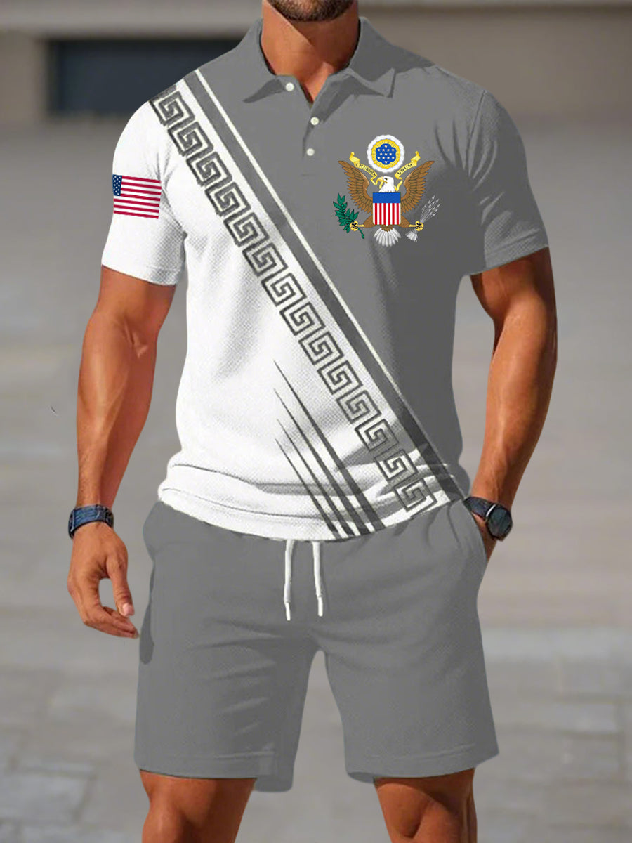 Men's USA Print Sets