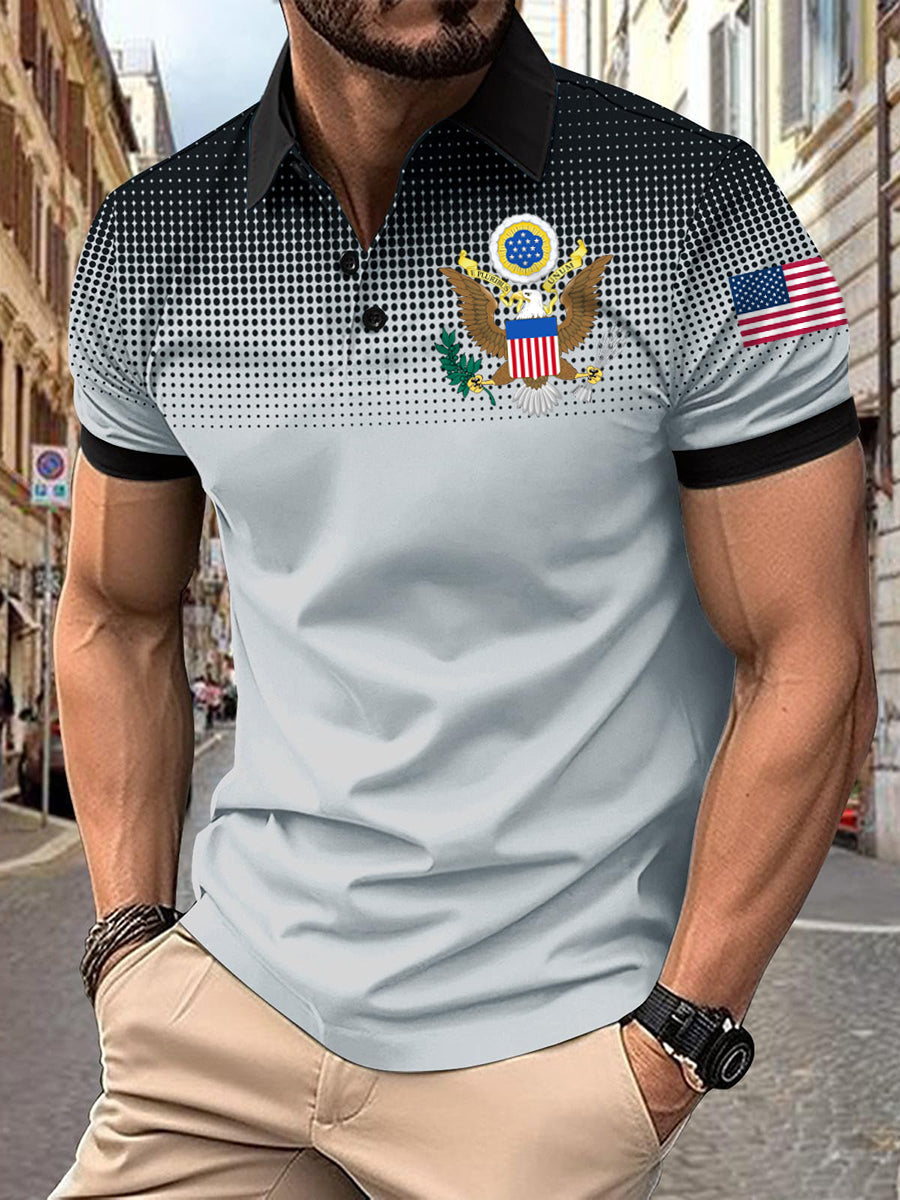 Men's USA short sleeve Shirt
