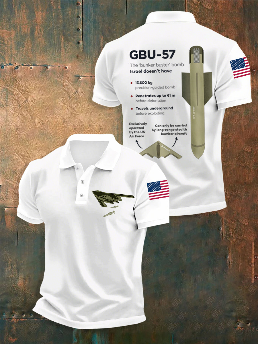 Men's B-2 Spirit short sleeve shirt