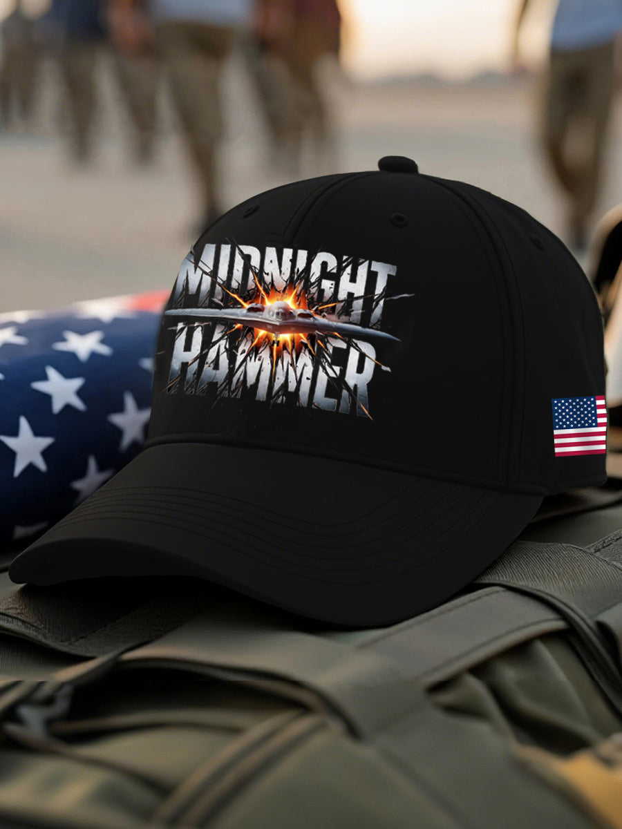 Unisex Operation Midnight Hammer Print Hat