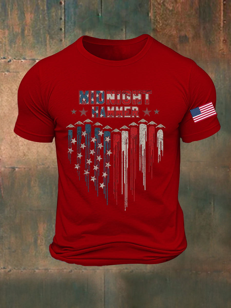 Men's Midnight Hammer B-2 Spirit Printed T-shirt