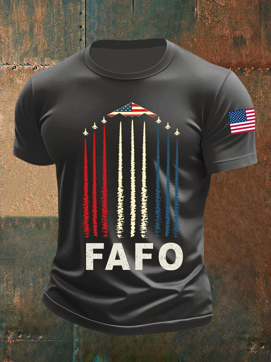 Men's B-2 Spirit FAFO Short-sleeved T-shirt