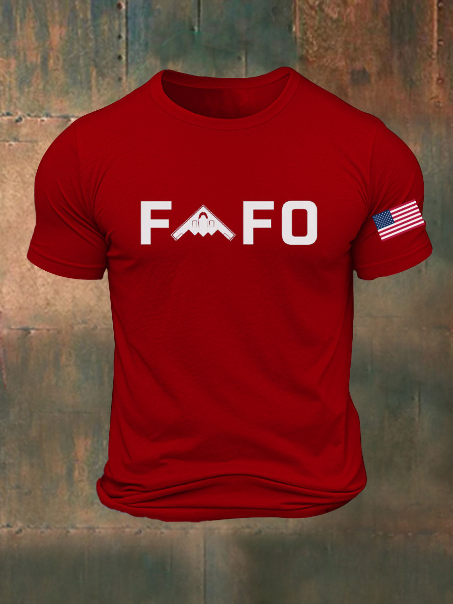 Men's Midnight Hammer FAFO Printed T-shirt