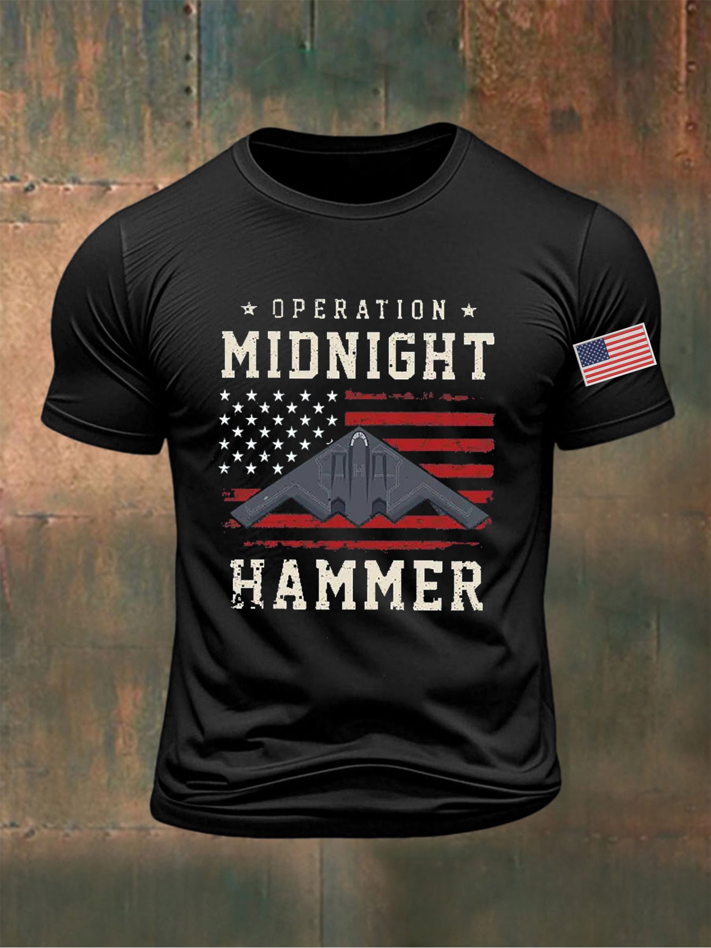 Men's Midnight Hammer Spirit Printed T-shirt