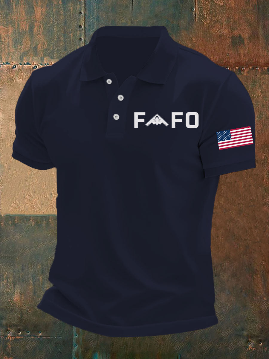 Men's Midnight Hammer B2 FAFO Printed Shirt