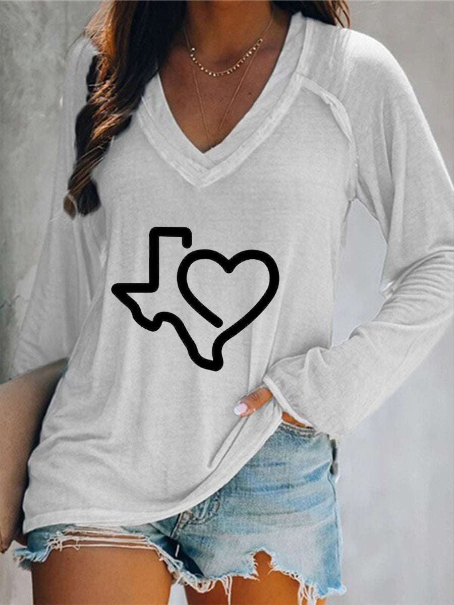 Women's Texas Long Sleeve T-shirt