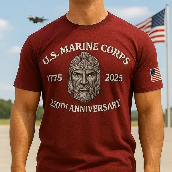 Men's Veteran Marine Corps short sleeves t-shirt