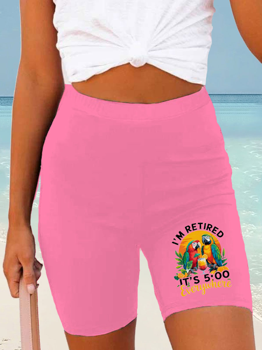 Women's Jimmy Buffett Day Printed Shorts