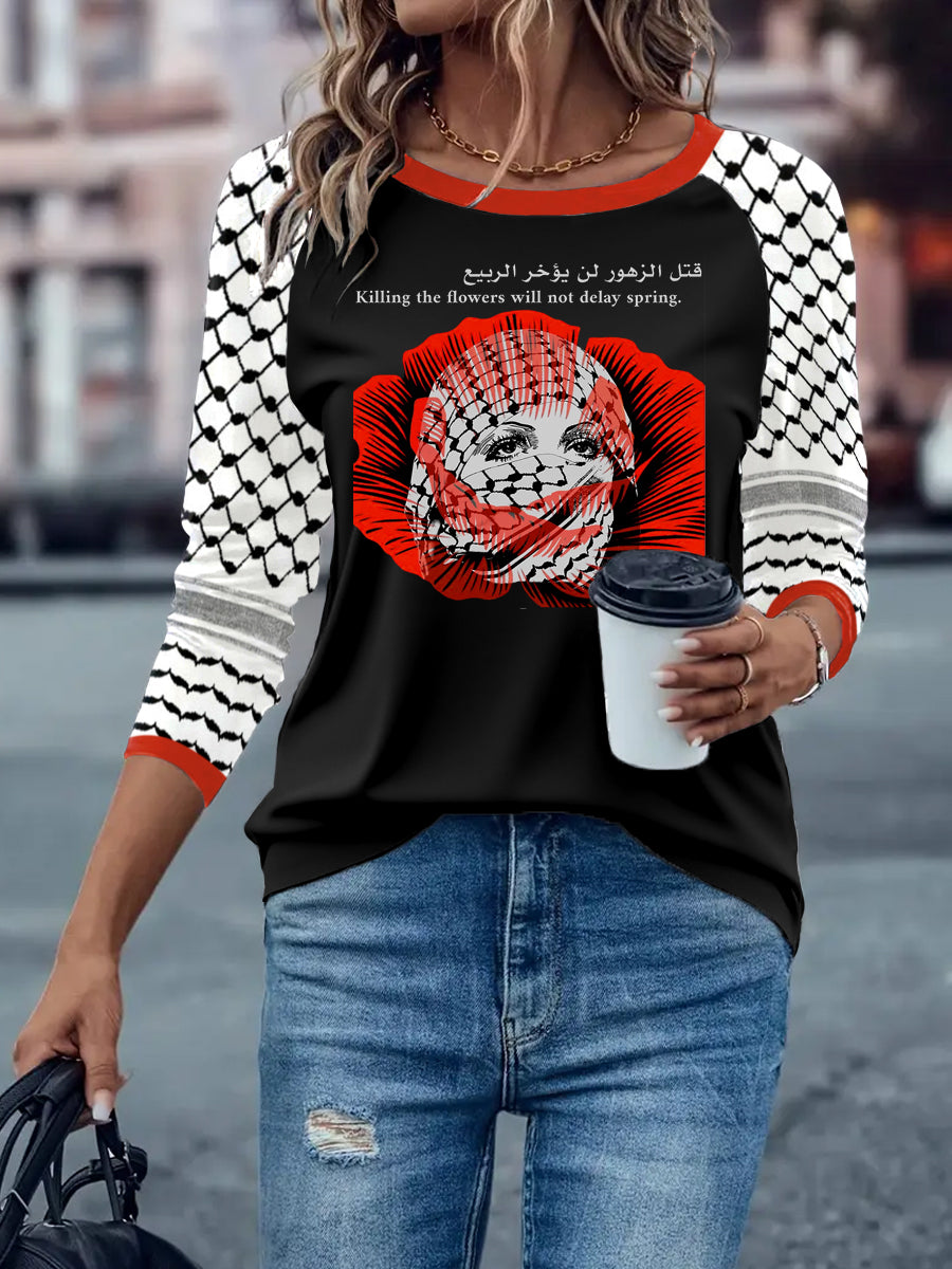 Women's Free&Peace Printed Tops