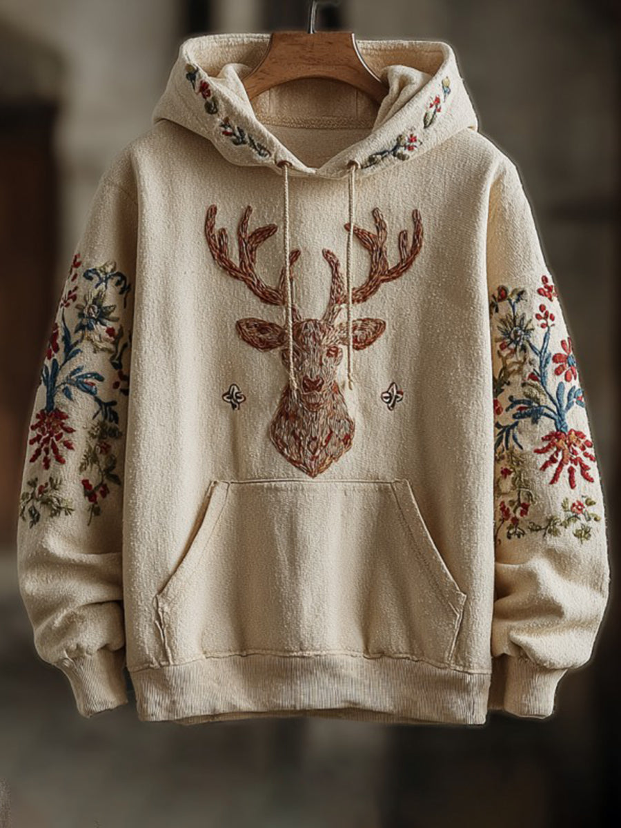 Men's Western Elk Hoodie