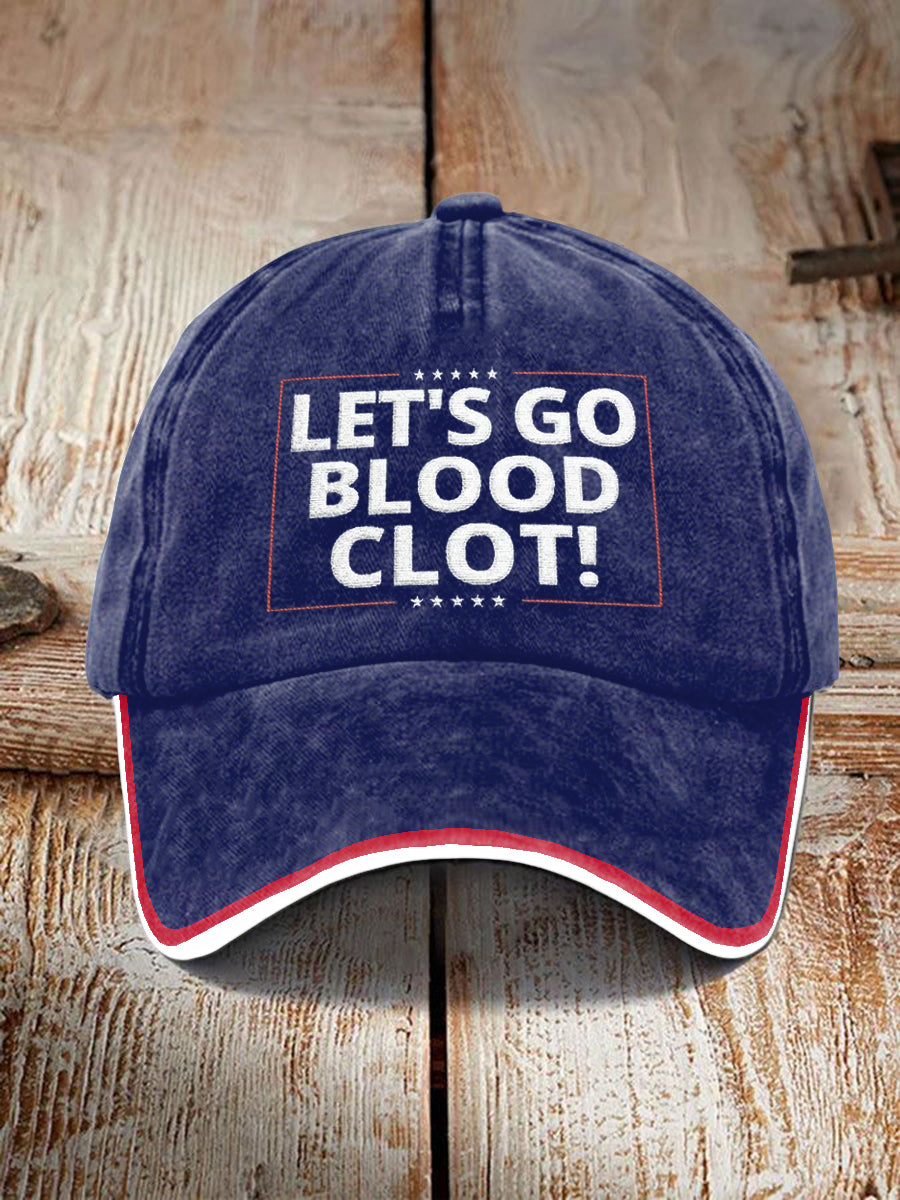 Unisex Resort Let's Go Blood Clot 2025 Print Cap