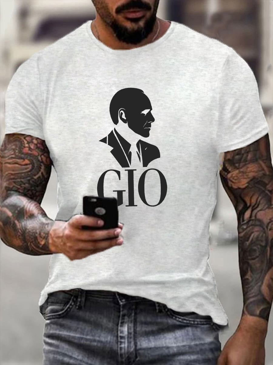 Men's fashion godfather T-shirt