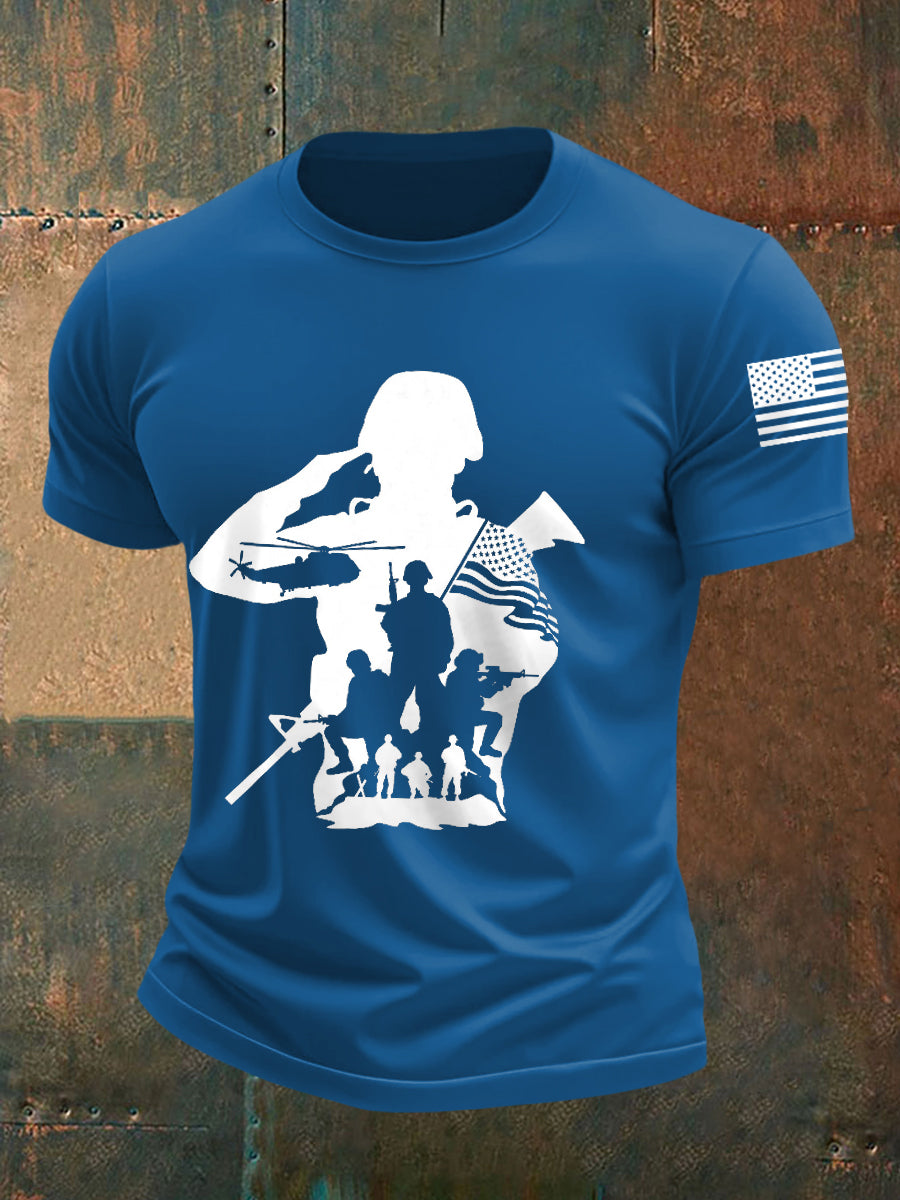 Men's Veterans Day Print T-shirt