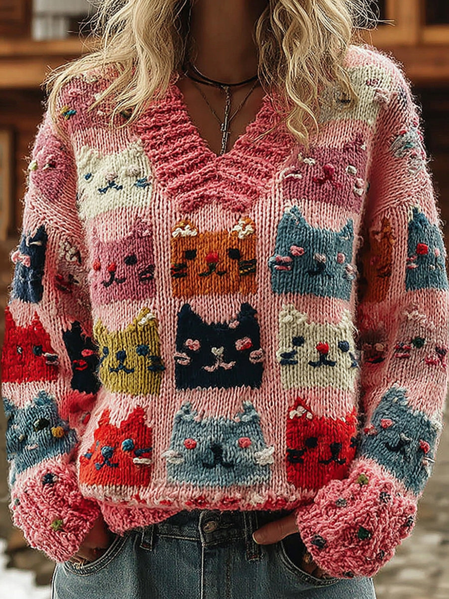 Women's Cat Sweater