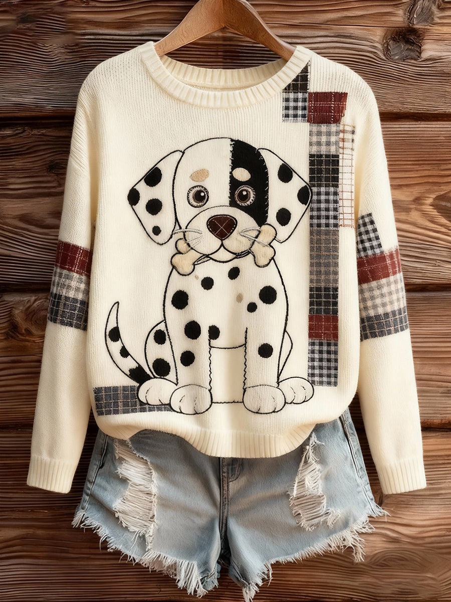 Women's Dalmatian Print Tops