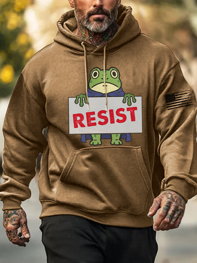 Men's Frog Resist Printed Hoodie