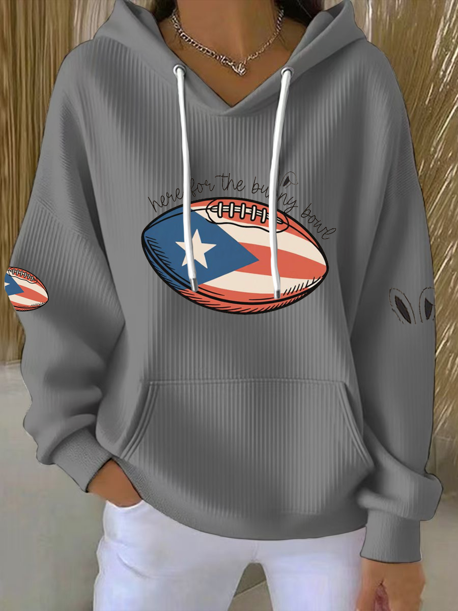 Women's Bunny Bowl Halftime Show Hoodie