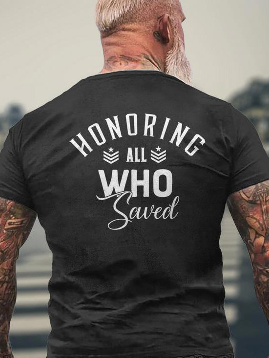 Vintage Veterans Day Thank You, Veterans Print Casual Cotton Short Sleeve T-Shirt