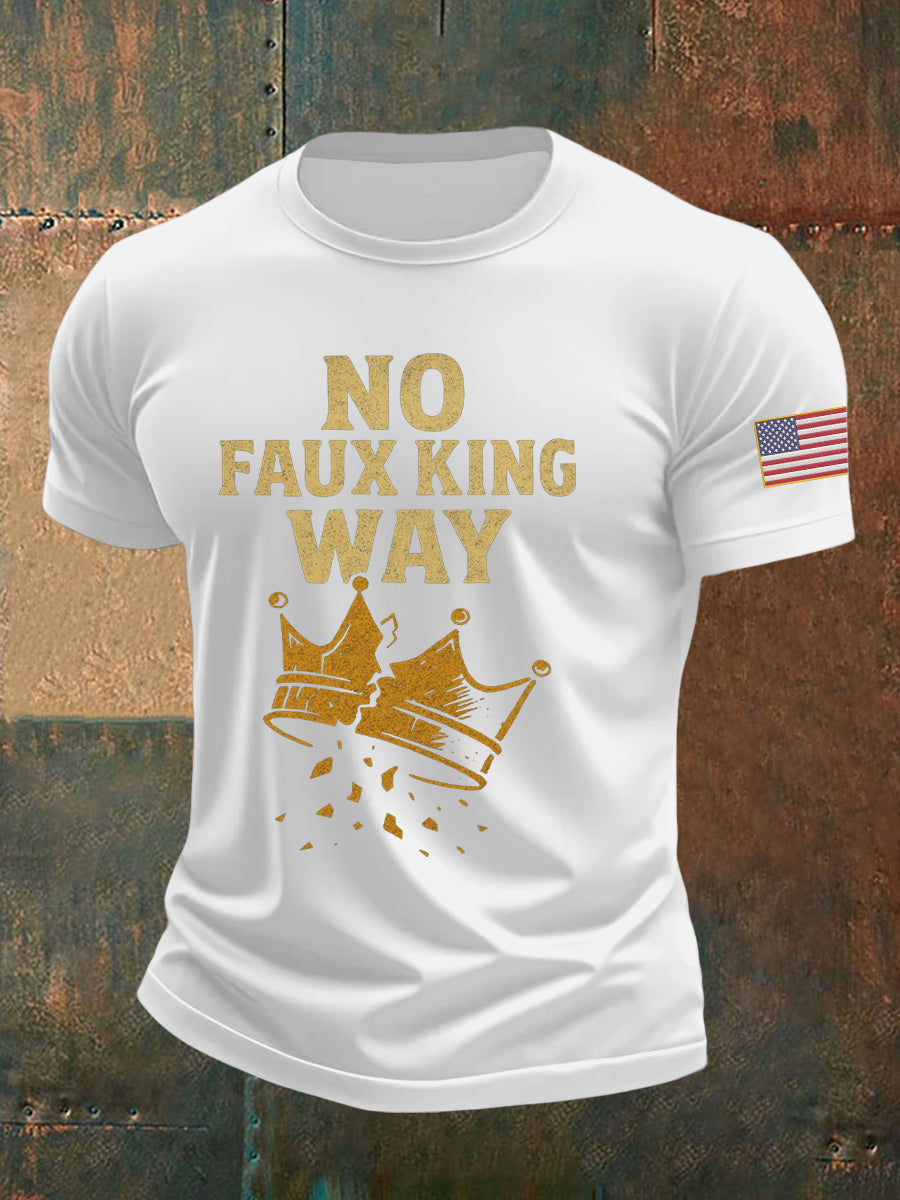 Men's No Kings Printed T-shirt