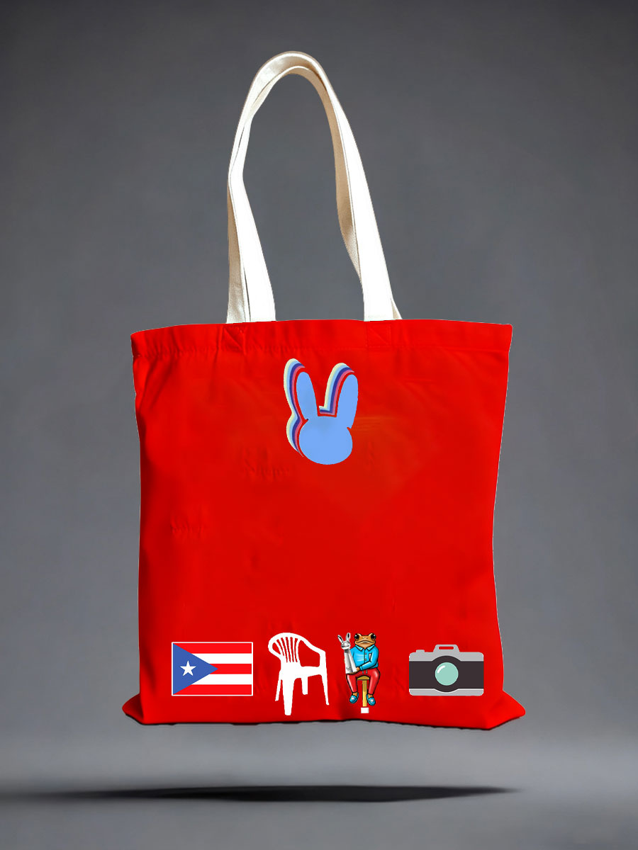 Bunny Football Music Lover Printed Bags