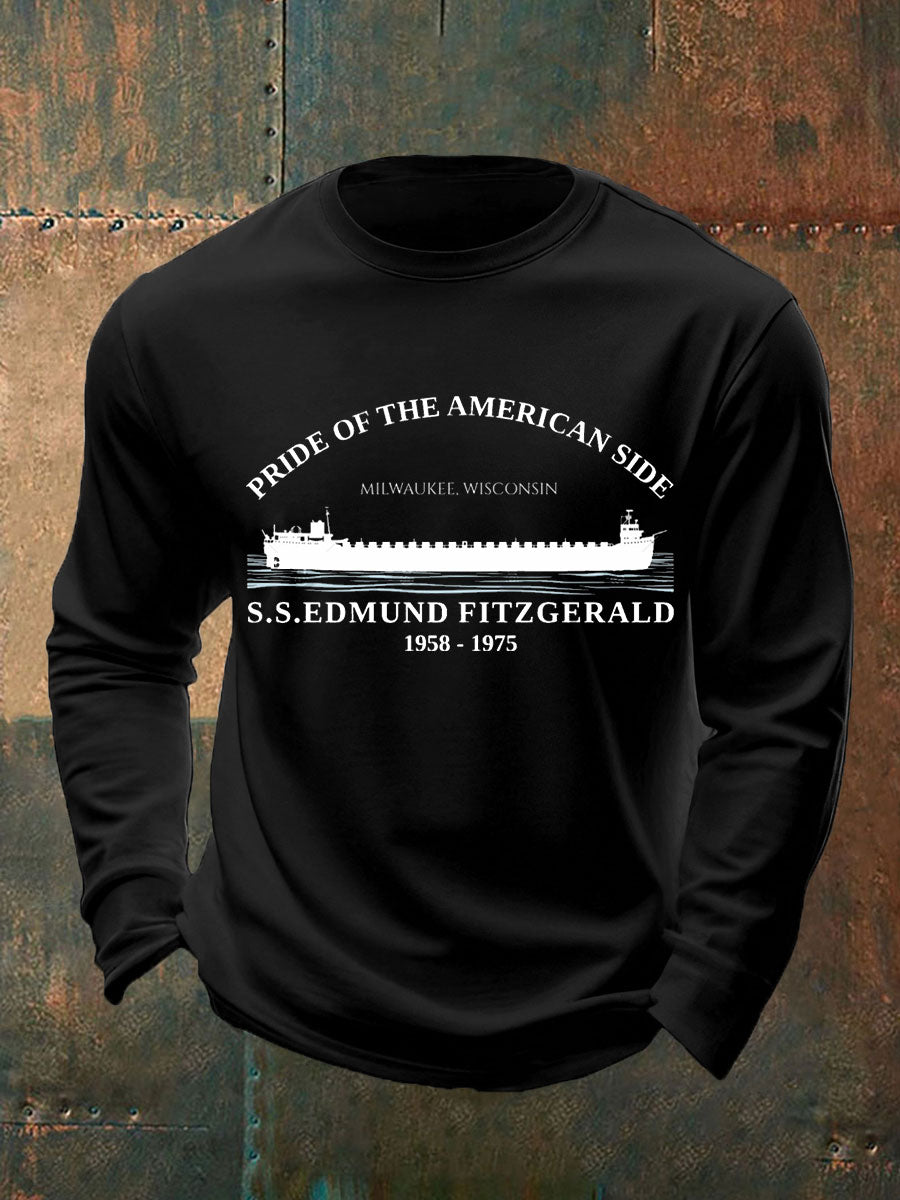 Men's Edmund Fitzgerald Legend Printed Tops