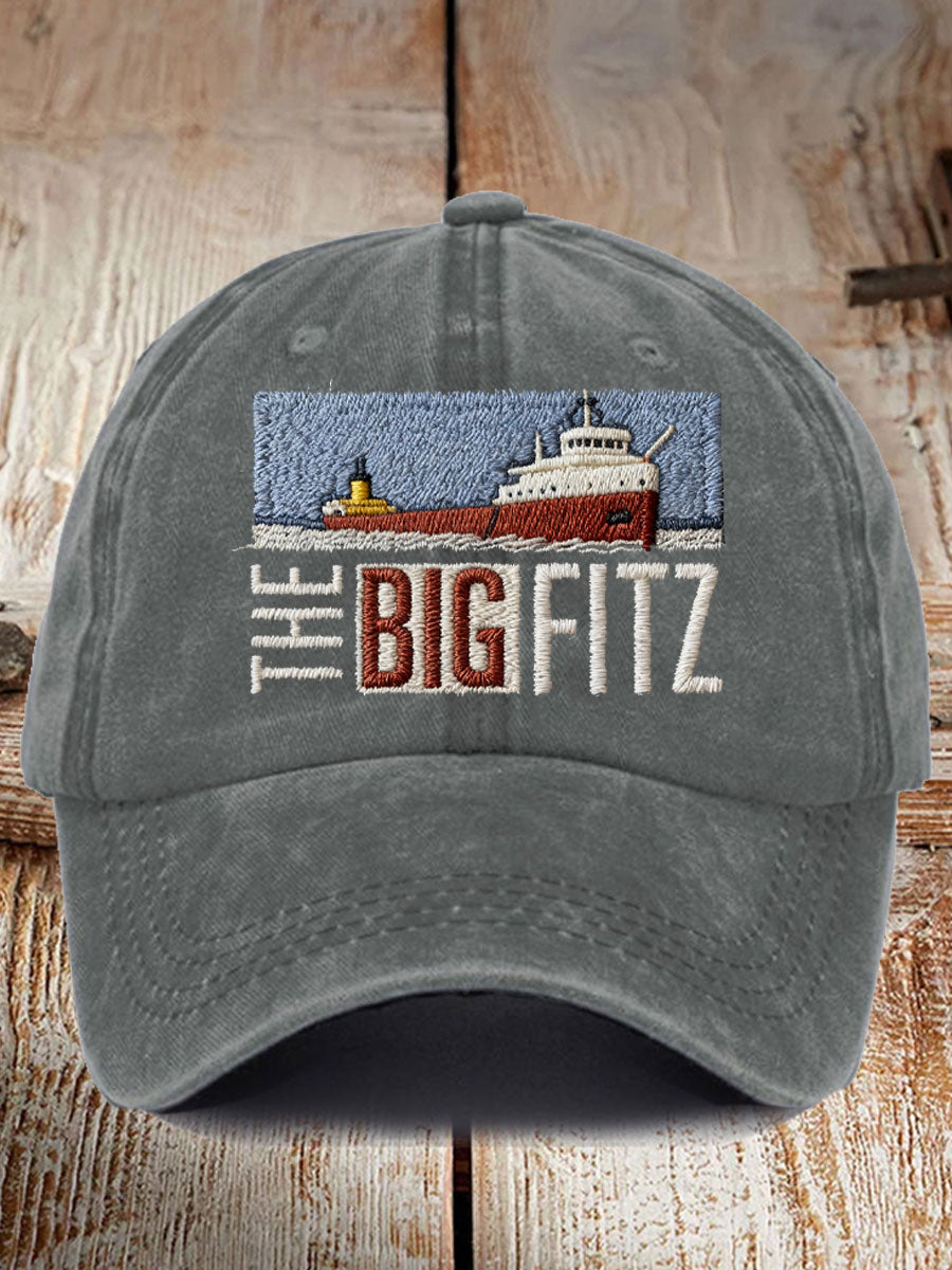 Unisex Edmund Fitzgerald Printed Hat