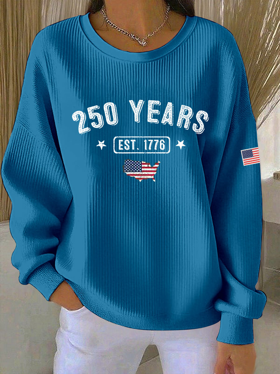 Women's America 250 Printed Casual Sweatshirt