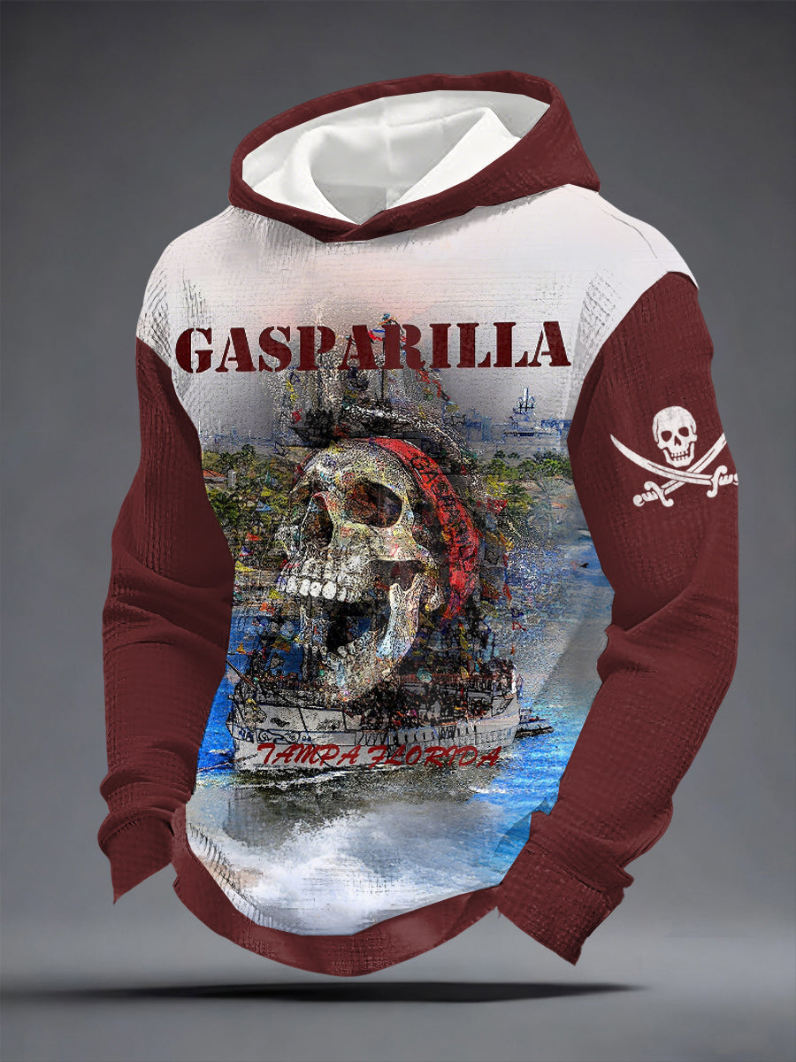 Men's Gasparilla Pirate Fest Waffle Hoodie