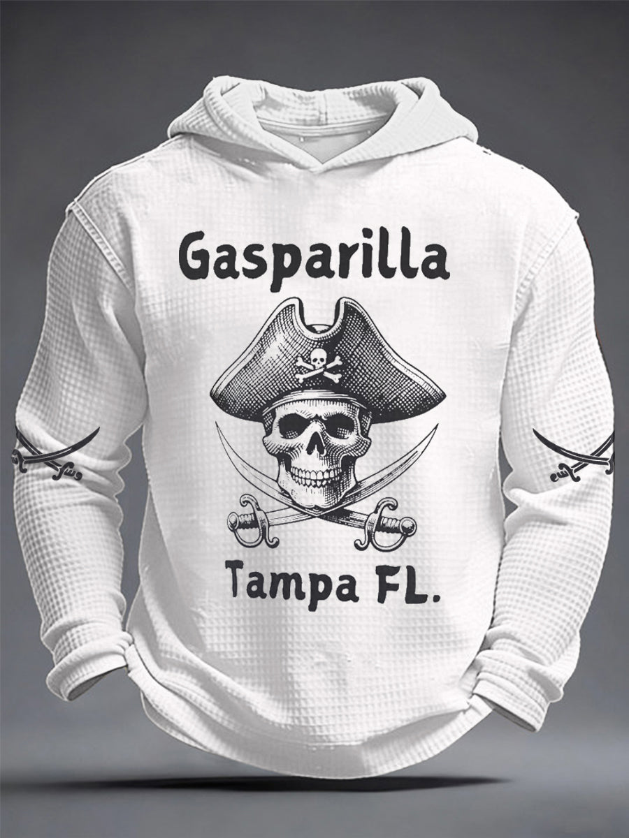 Men's Gasparilla Pirate Festival Waffle Hoodie