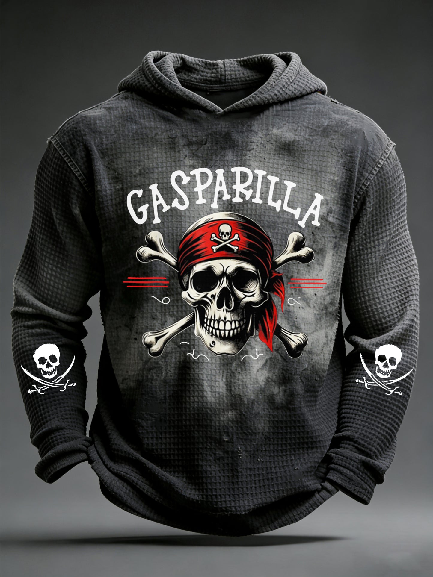 Men's Gasparilla Pirate Festival Printed Waffle Hoodie
