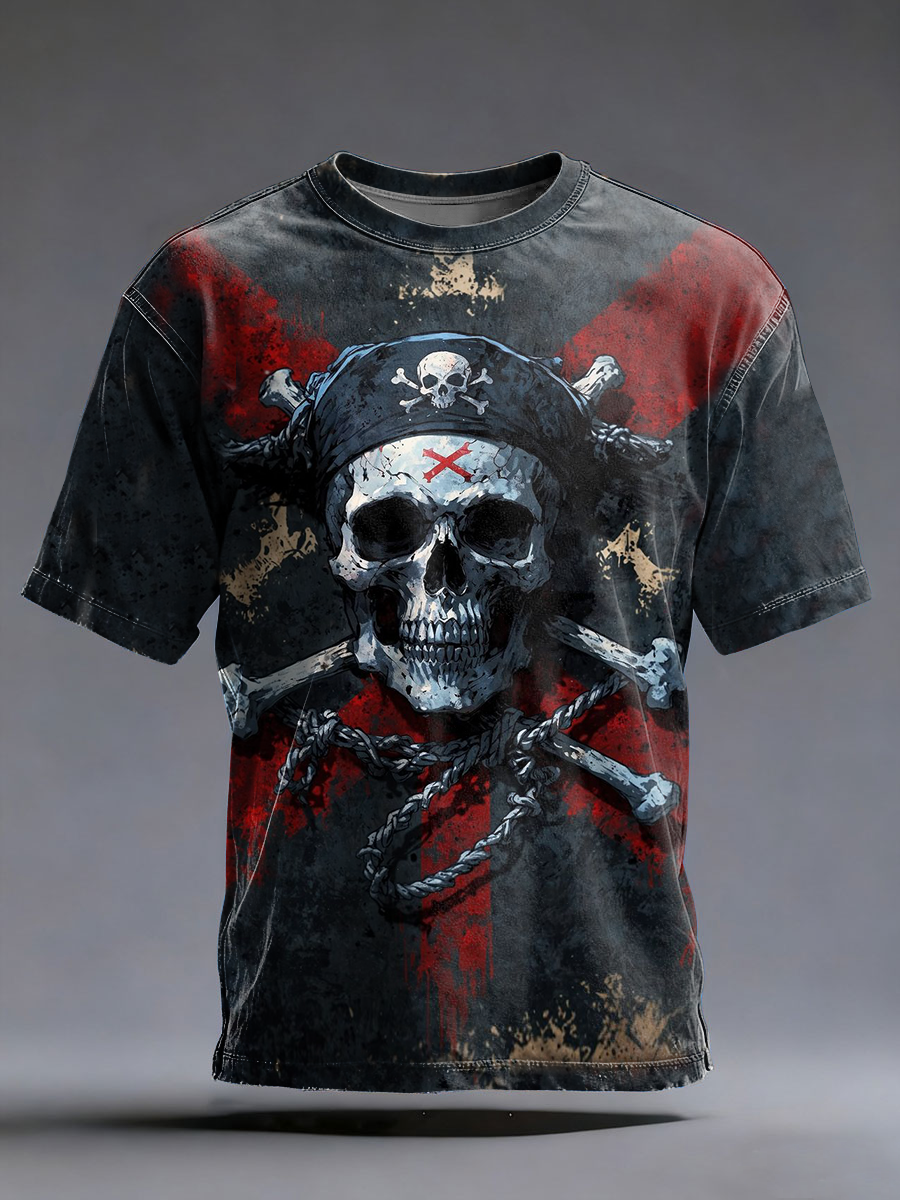 Men's Pirate Short Sleeves T-shirt
