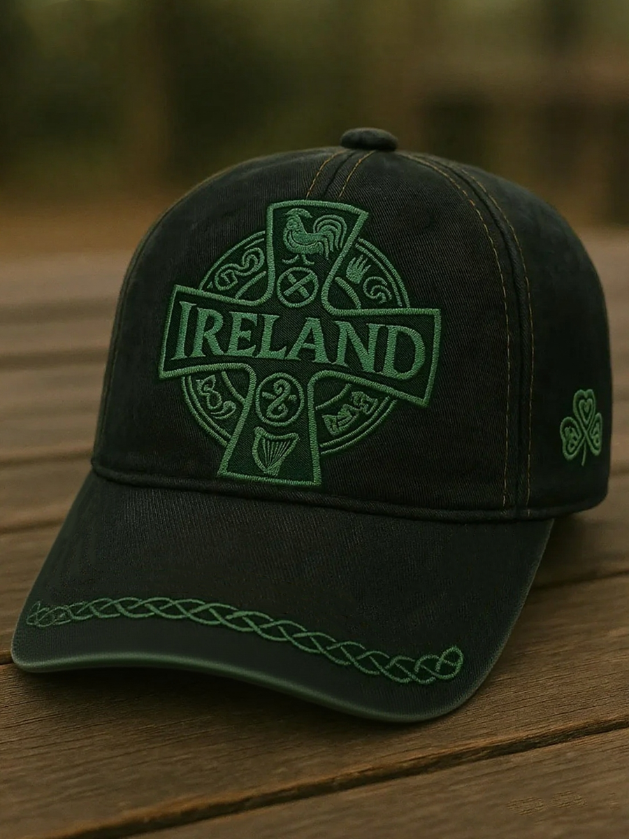 Unisex St. Patrick's Day Shamrock Art Print Hat