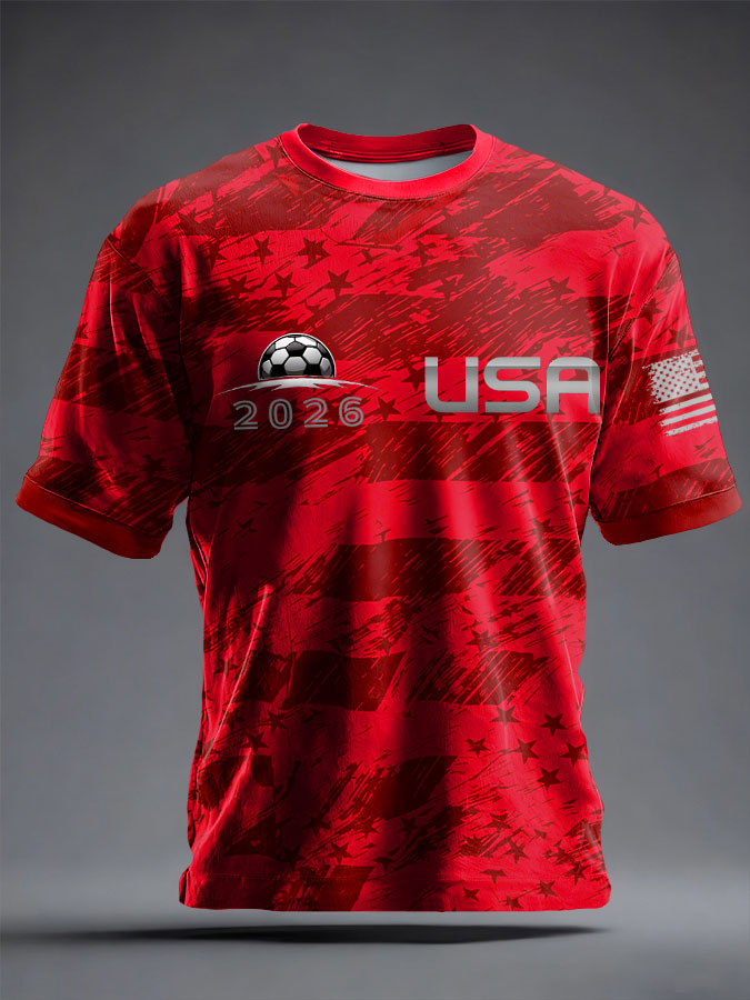Men's USA Soccer Supporter T-Shirt