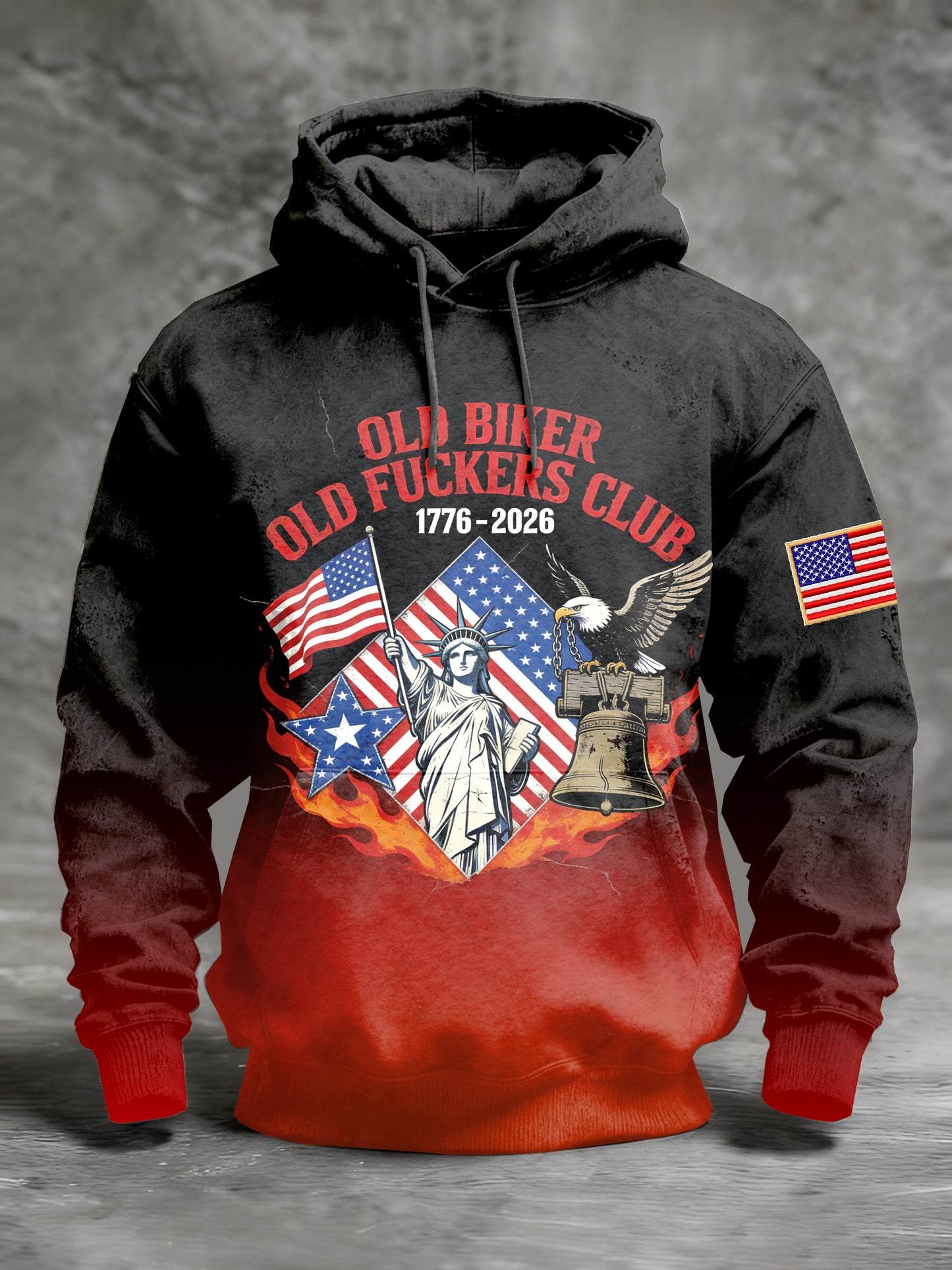 Men's Retro Anniversary Printed Sweatshirt