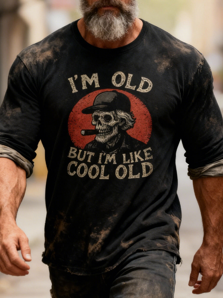 Retro I'm Old But I'm Like Cool Old Casual T-Shirt