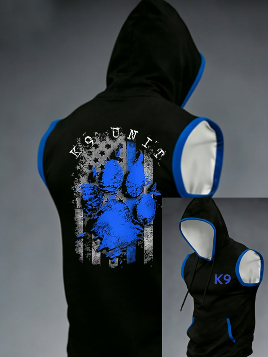 Men's K-9 Veterans Day Hooded Vest