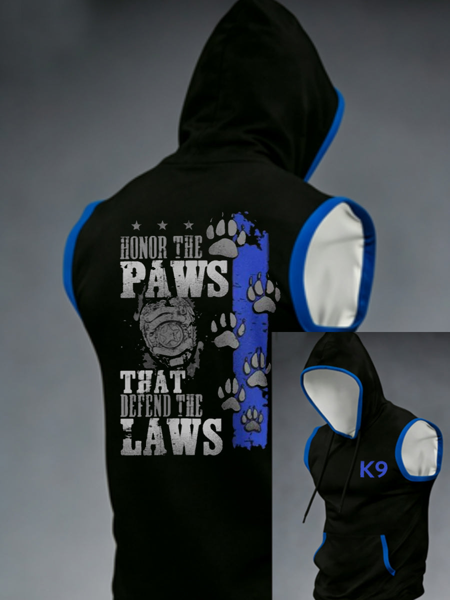 Men's K-9 Veterans Day Hooded Vest