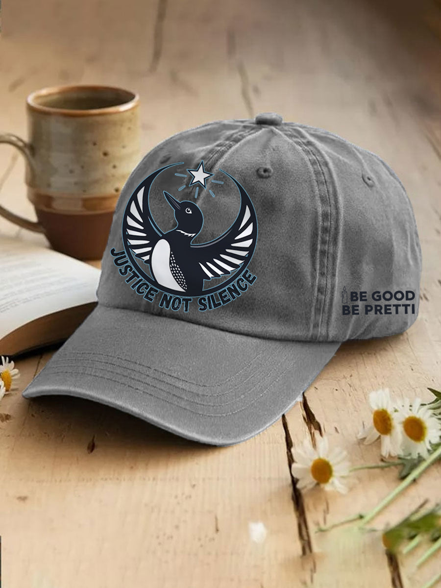 Unisex Justice Not Silence Be Good Be Pretti Anti ICE Hat