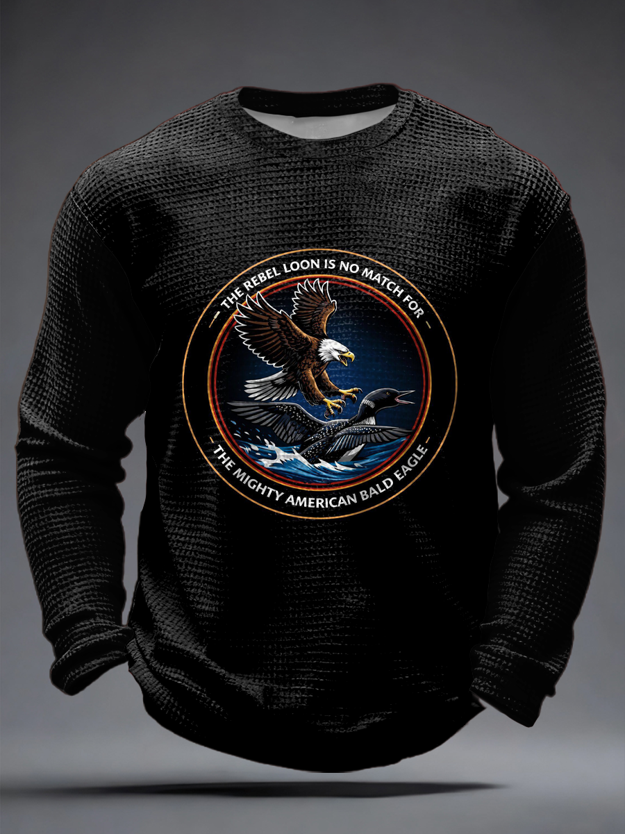 Men's Support ICE Waffle Long Sleeve T-Shirt