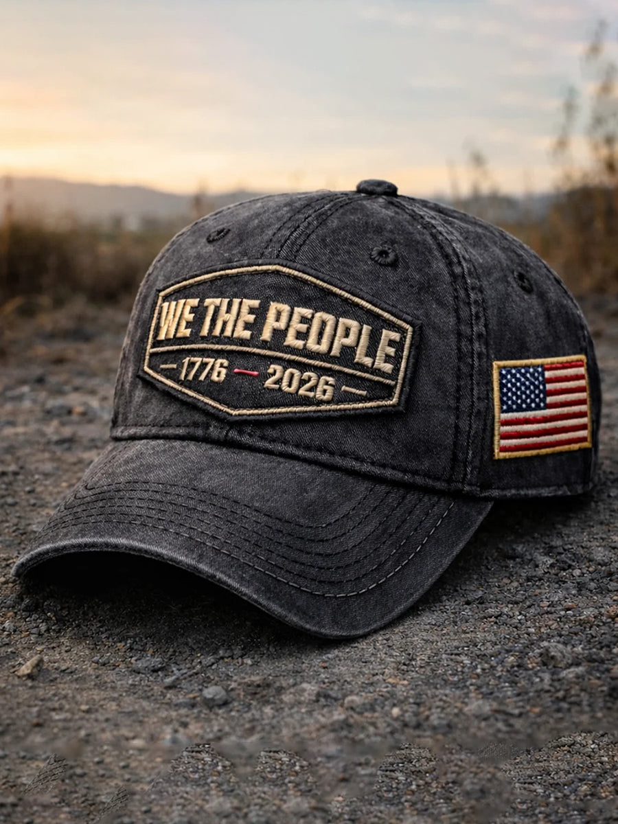 USA 1776-2026 Printed Casual Unisex Cap