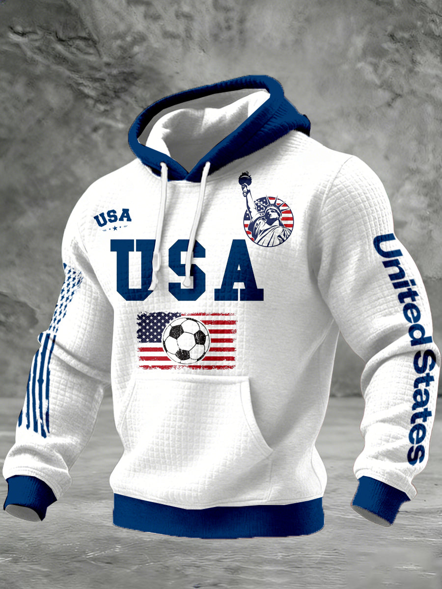 Men's 2026 Fifa World Cup Themed Sweatshirt With Print