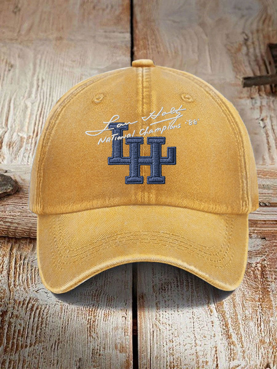 Unisex Football Legend Coach Holtz Champion 88 Printed Hat