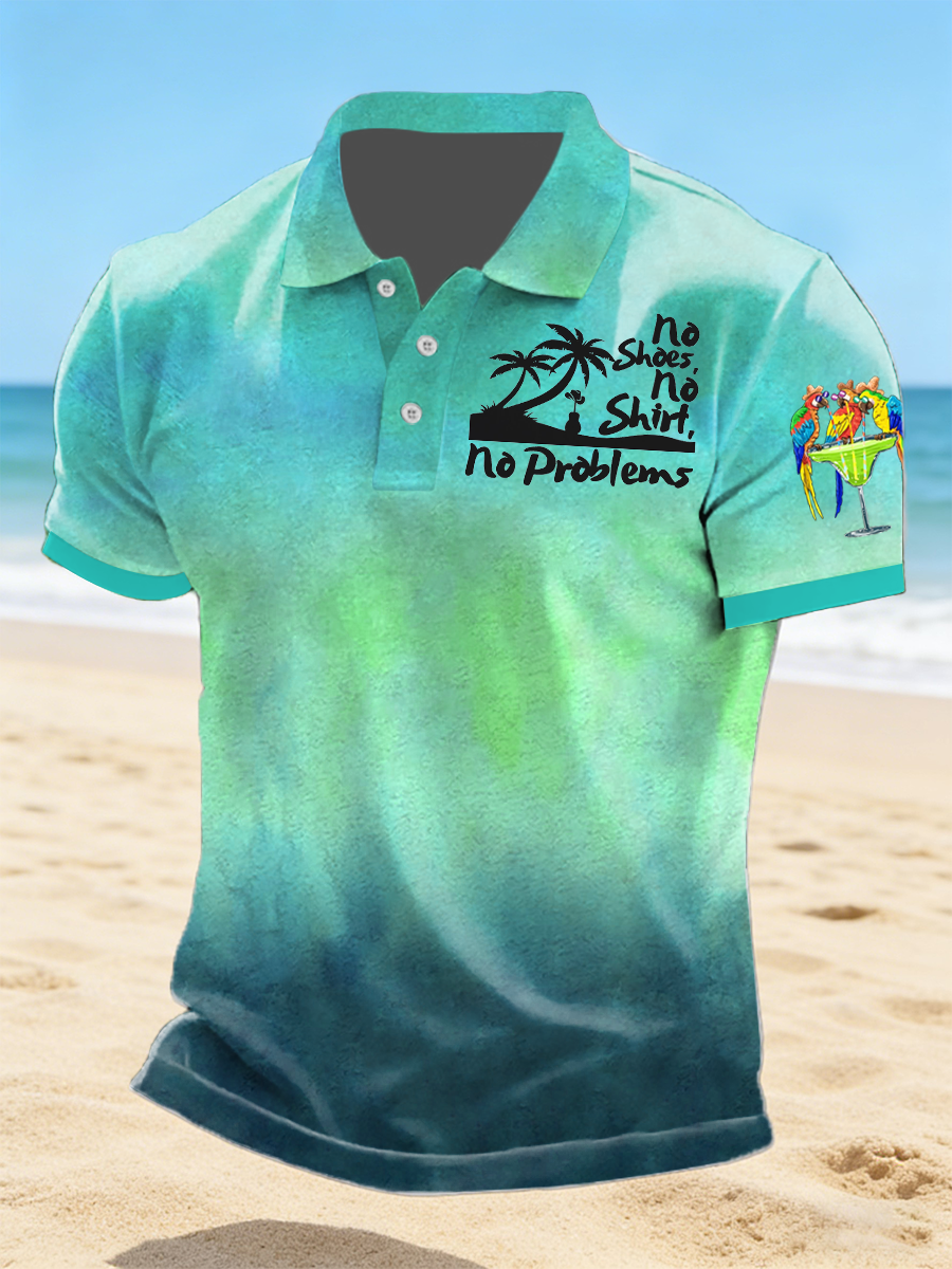 Men's No Shoes No Shirt No Problem Shirt