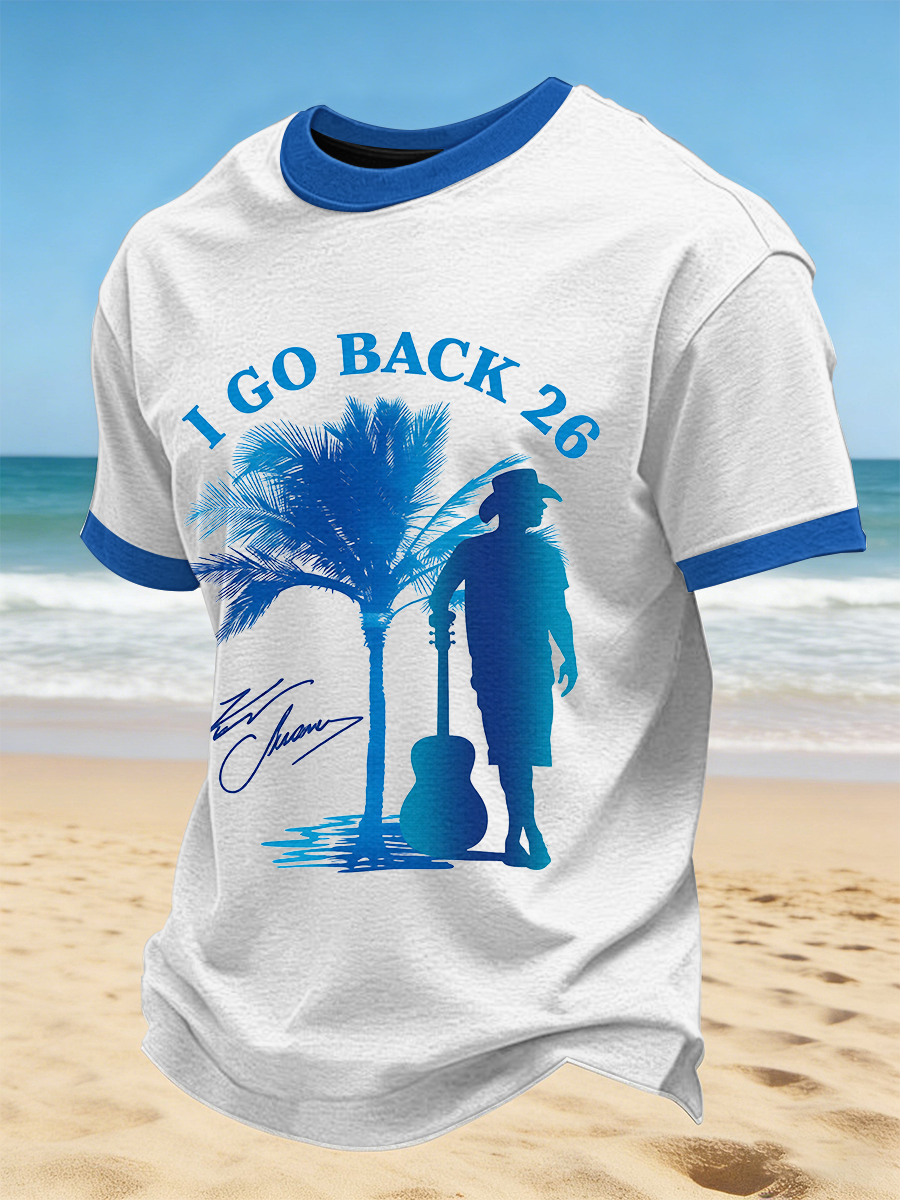 Men's I Go Back 26 Short Sleeves T-shirt