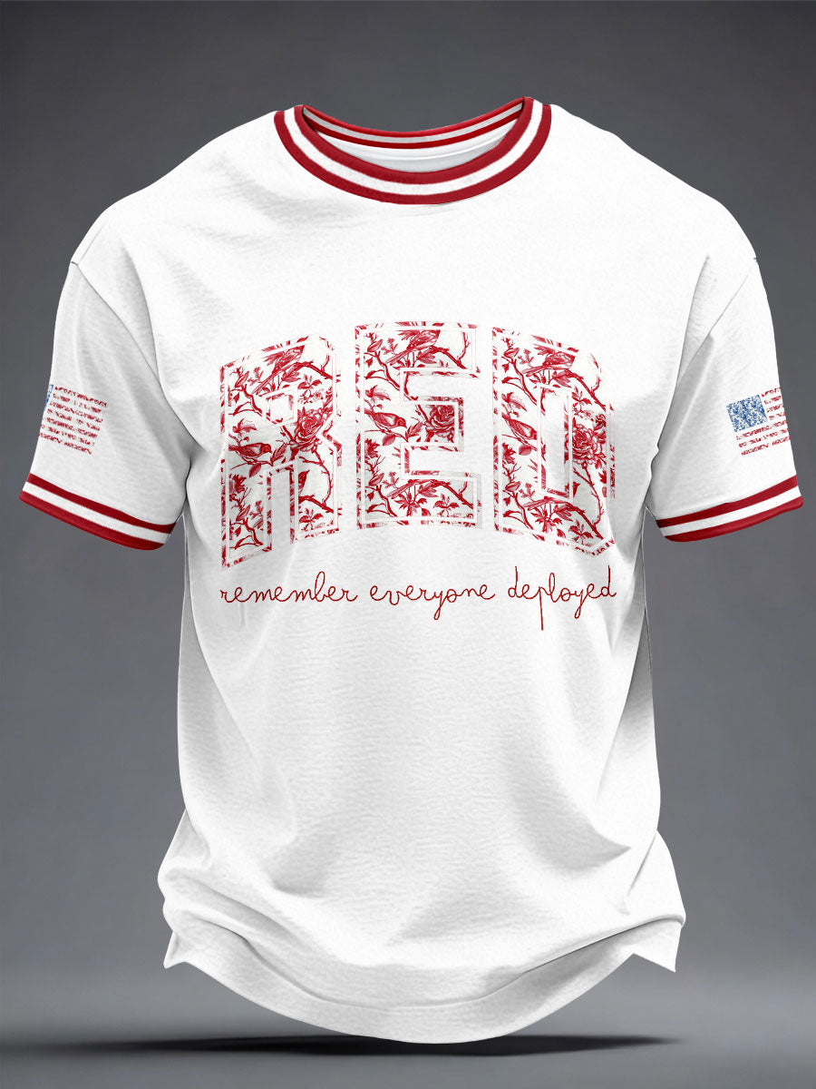 Men's Wear I wear red on Friday T-shirts