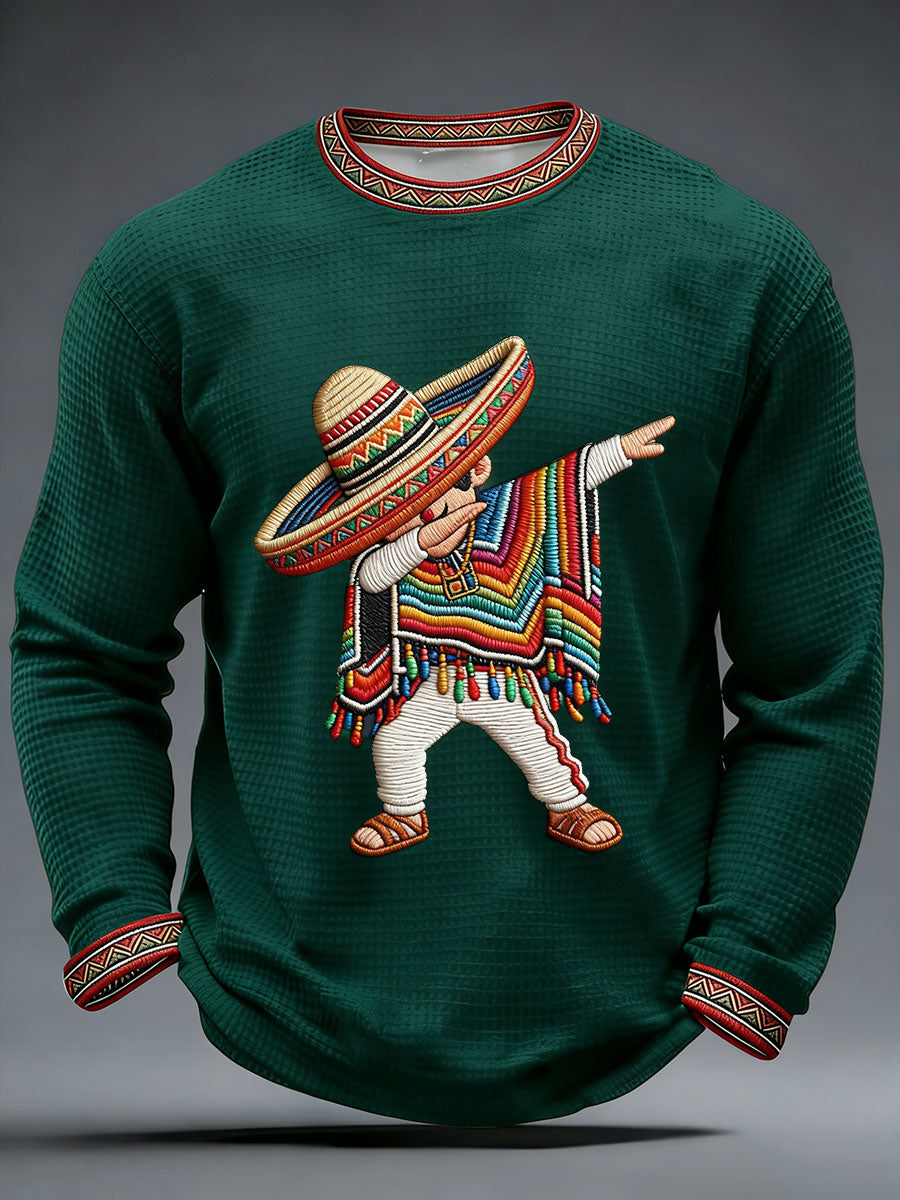 Men's Cinco de Mayo Printed Casual T-Shirt