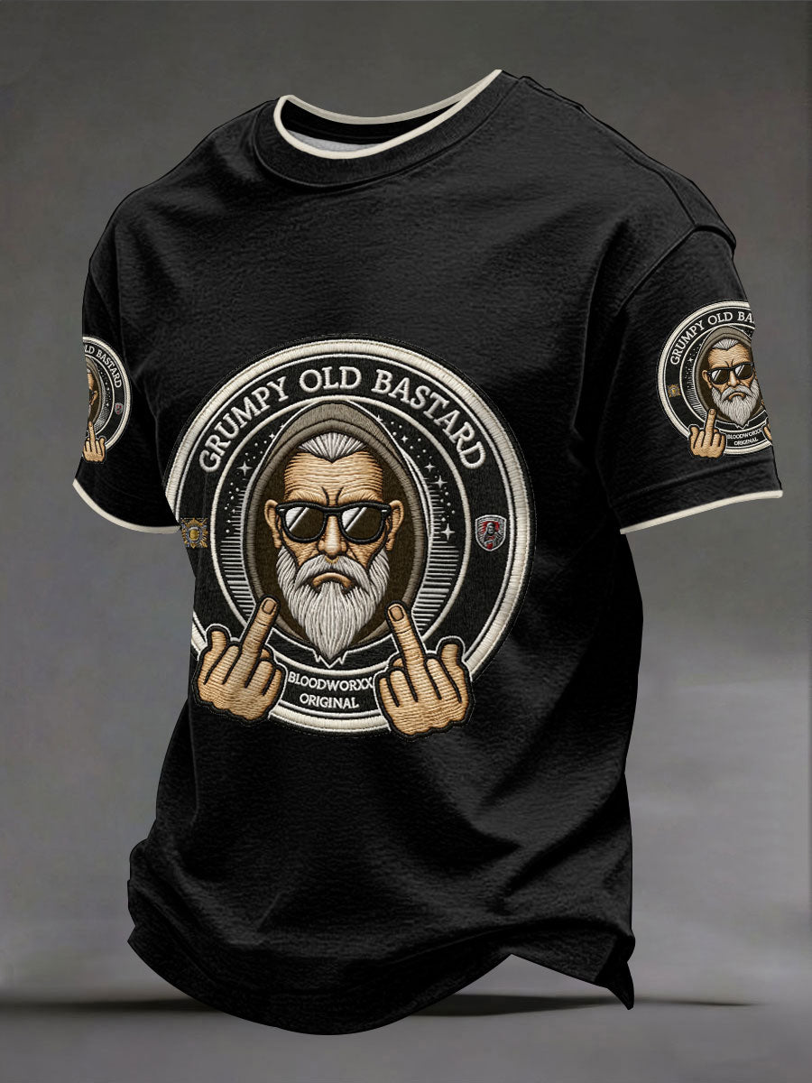 Men's 'grumpy old bastard' T-shirts