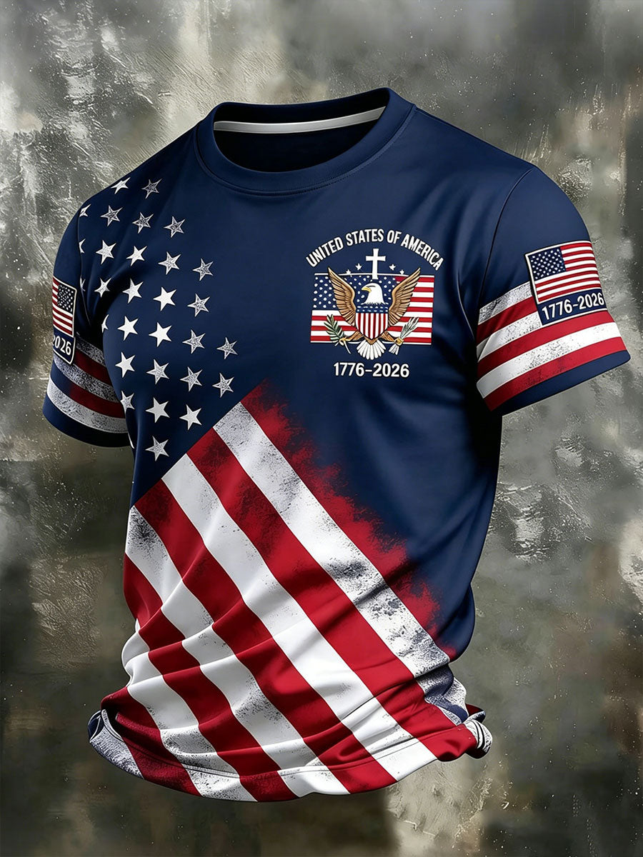 Men's United States Of America 1776-2026 T-shirts